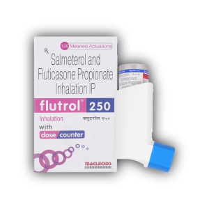 Flutrol 250 Inhaler (Salmeterol + Fluticasone)
